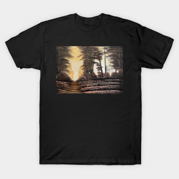 Sunlight in the Shadows T-Shirt by J&S mason